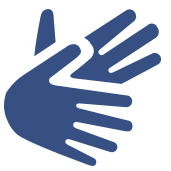 Symbol: Information zu leichter und Gebärdensprache